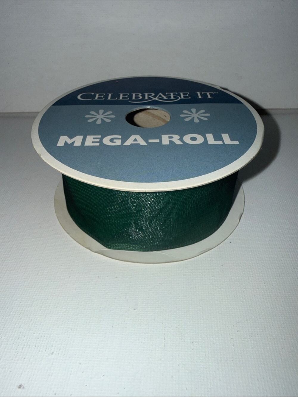 Celebrate It Emerald Green Mega-Roll Ribbon